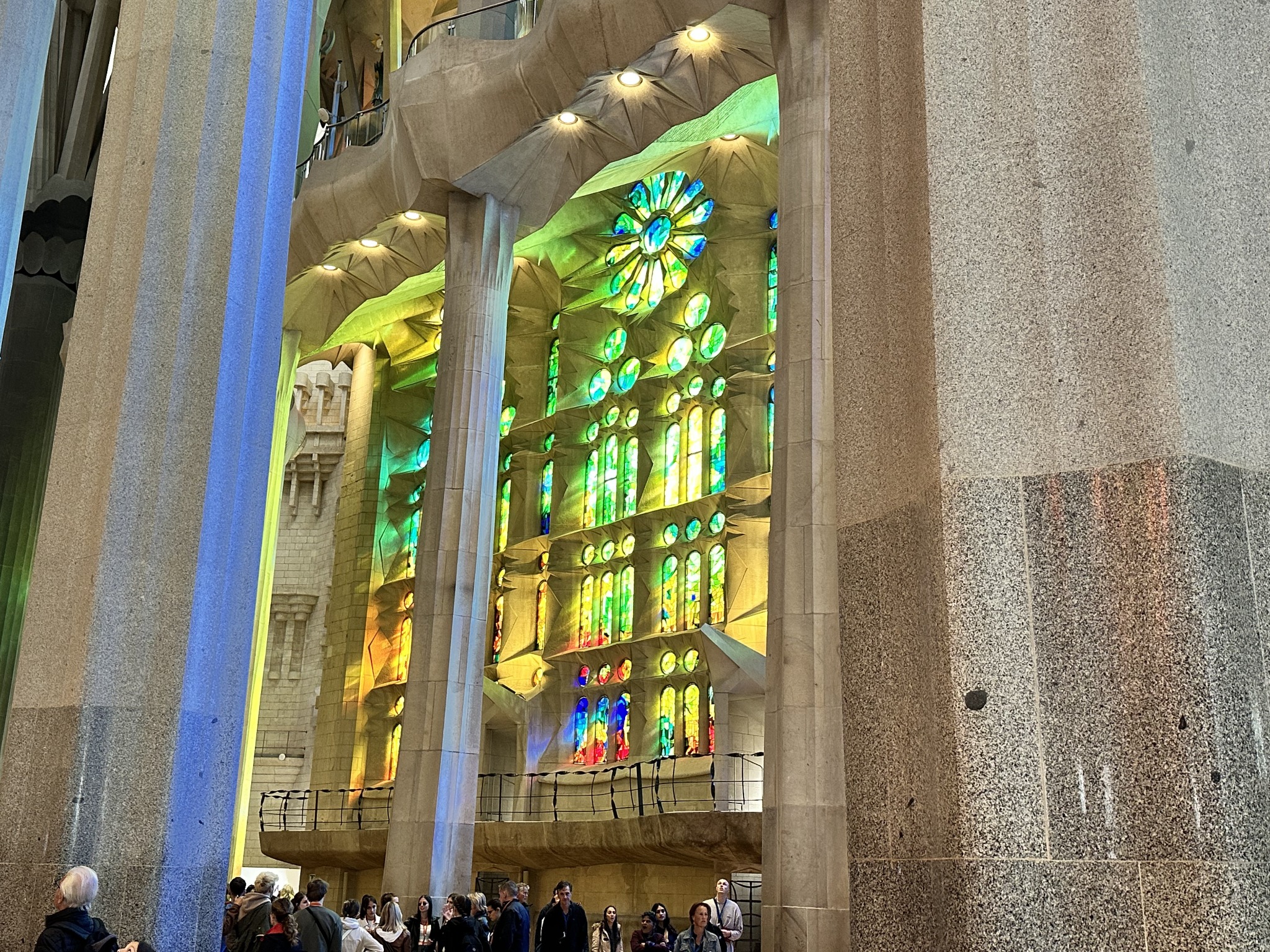 Interior of La Sagrada Família